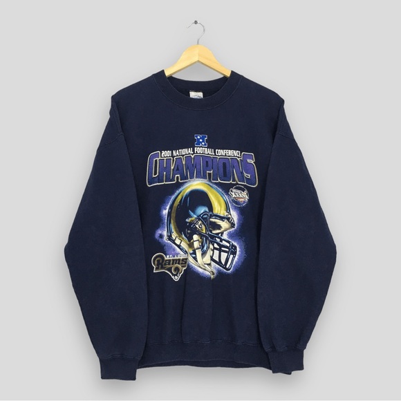 2001 Rams National Football Conference Champions Crewneck - Picture 1 of 7